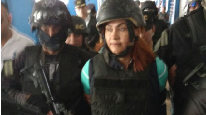 PNC recibe ya en custodia a La Patrona