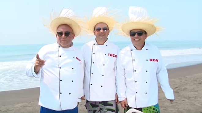Cocinando con los Tres Huitecos