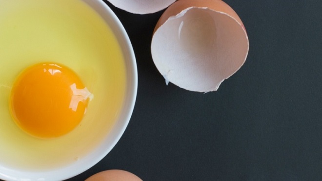 Huevos contaminados