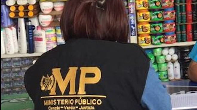 Decomisan producto de contrabando en Villa Nueva y el Cenma