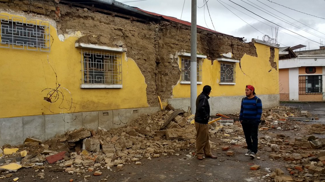 Sismo Fotos Carlos Ventura, Quetzaltenango PL