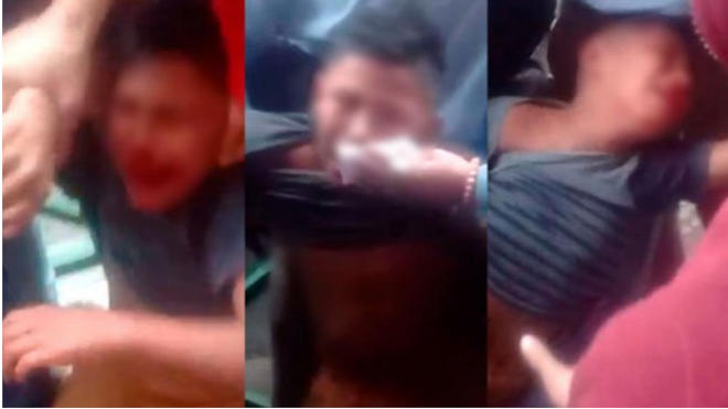 Intentan linchar a un niño por presuntamente robar un celular [VÍDEO]
