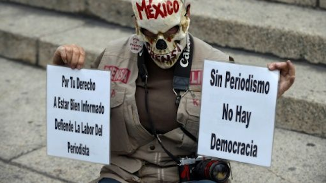 Periodistas asesinados en México en 2017: cinco casos aún impunes