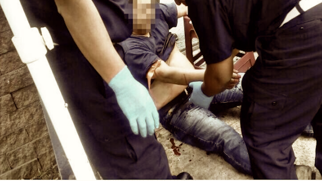 Conductor resulta herido de bala luego de que se opusiera al robo de su vehículo