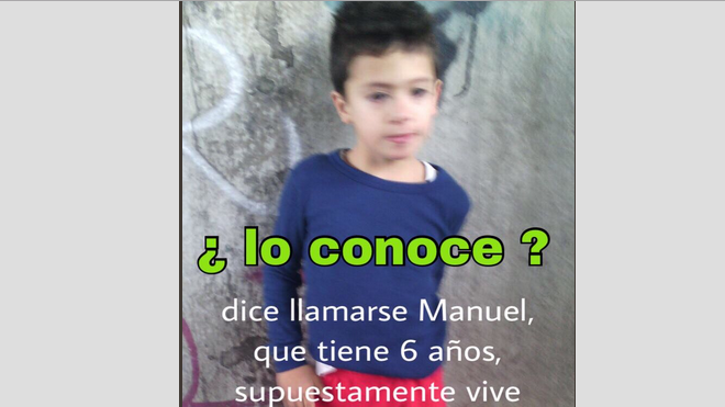 niño perdido en zona 18 es rescatado por PMT