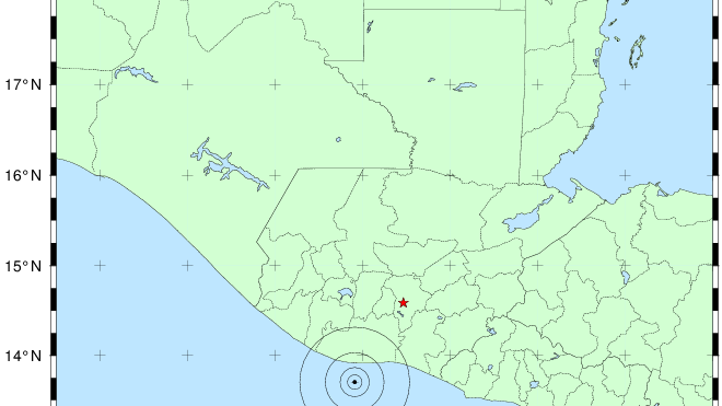 Sismo en Guatemala