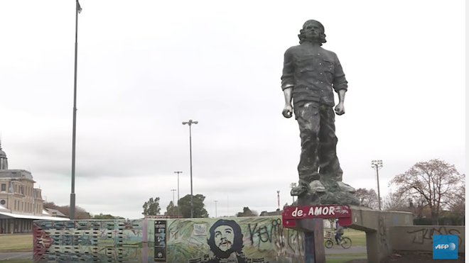 El "Che" y Messi: dos celebridades mundiales nacidas en Rosario