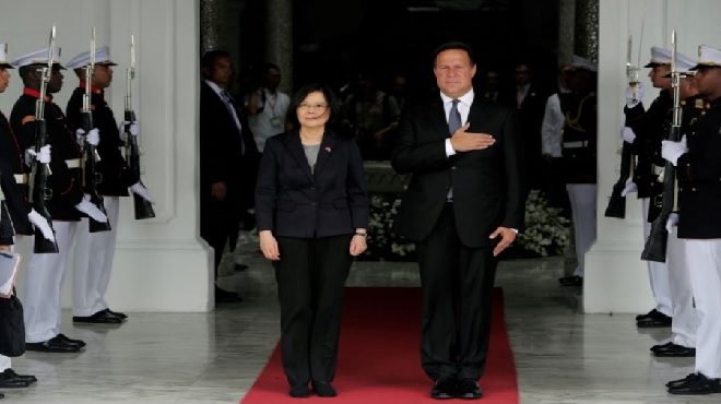 REUTERS La presidenta taiwanesa había visitado Panamá en su gira por Centroamérica el año pasado.