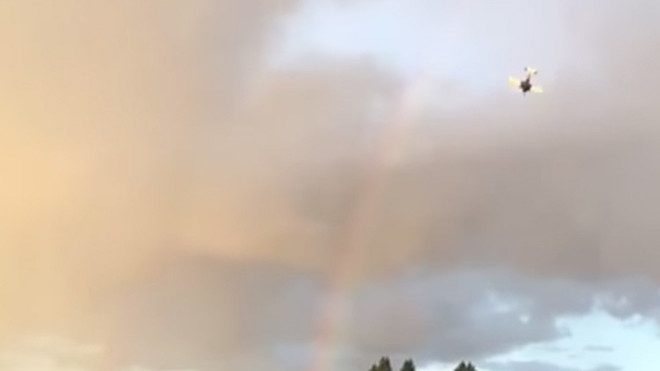 VIDEO: avioneta se estrella durante un show aéreo