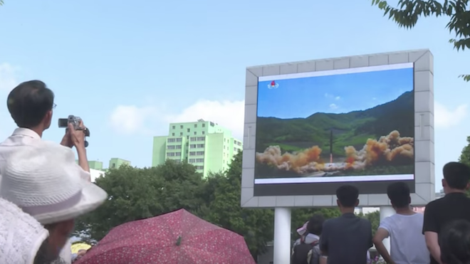 Kim Jong-Un: el misil fue un "regalo" para EEUU por el Día de la Independencia