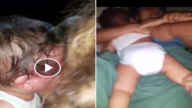 Mujer casi mata a golpes a su hijo de tan solo 11 meses [VIDEO]