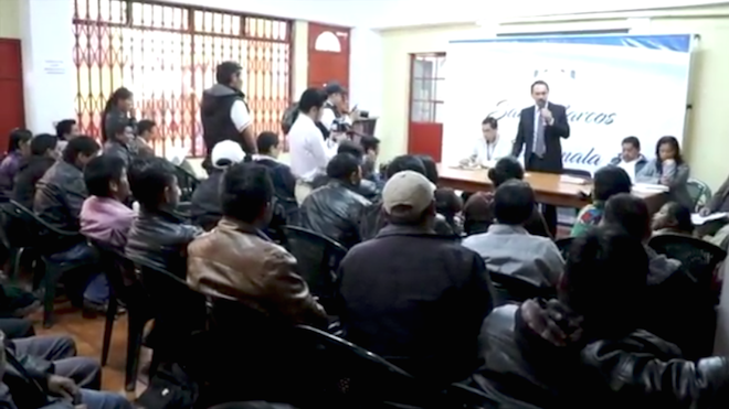 Luego de 13 días de medidas de hecho por parte de los pobladores de San Miguel Ixtahuacán en contra de la Mina Marlín continúan.