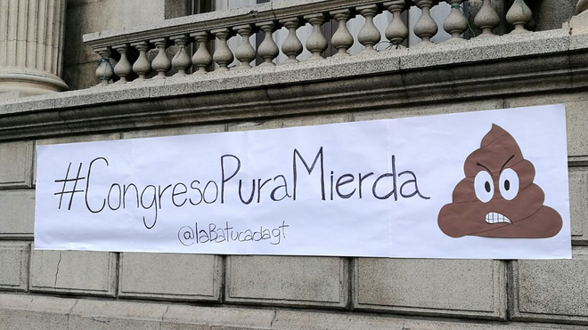 Protestas contra el Congreso