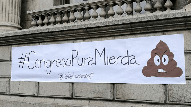 Protestas contra el Congreso