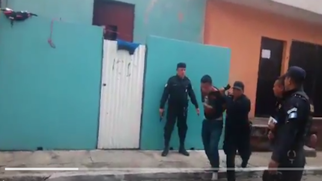 [VIDEO] Capturan a tres presuntos asesinos de un agente de PNC en Villa Nueva