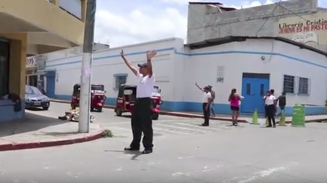 Luego de un año sin agentes de la PMT en Jalapa, nuevos elementos se están capacitando.