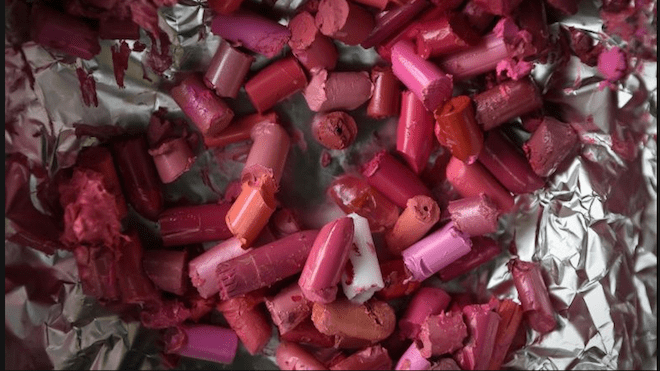Pintalabios reciclados, para alegrar a las presas