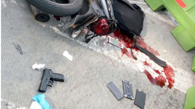 Asesinan a presunto asaltante. Llevaba una pistola de juguete y varios celulares