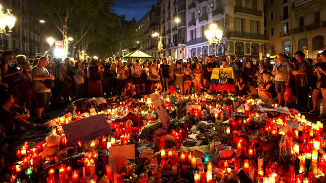 Homenaje Ramblas, Barcelona