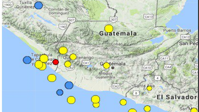 URGENTE: Se registra sismo en San Marcos