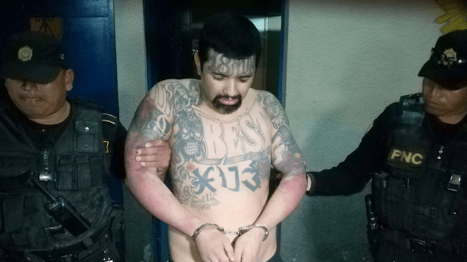 "El Micro" sicario de la mara 18 presunto asesino de un anciano