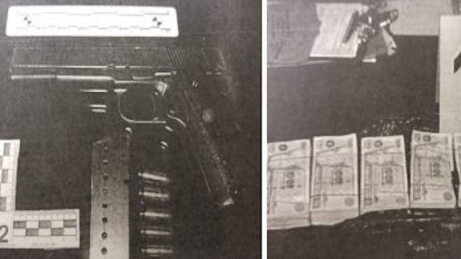 Dinero y armas de estructura "La Línea" pasan a favor del Estado