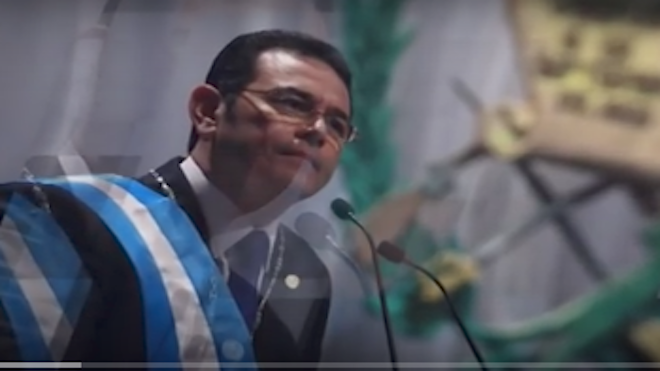 URGENTE Jimmy Morales anuncia nuevo mensaje a la nación