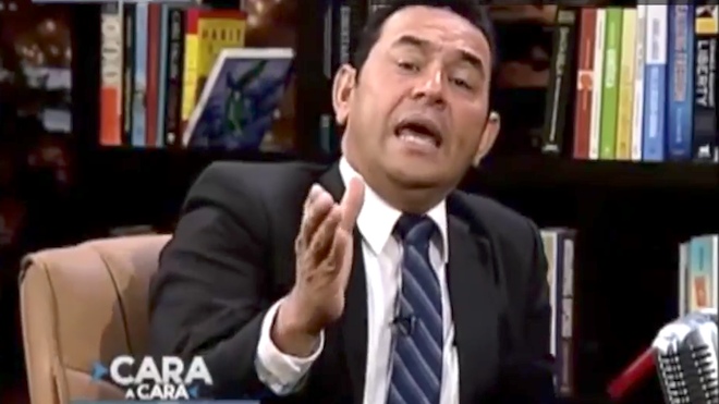 Jimmy Morales pidió que la Cicig lo investigará en 2015 [VÍDEO]