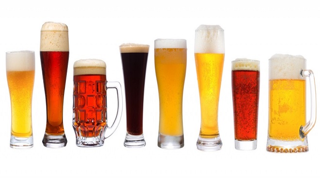 Varios tipos de Cerveza
