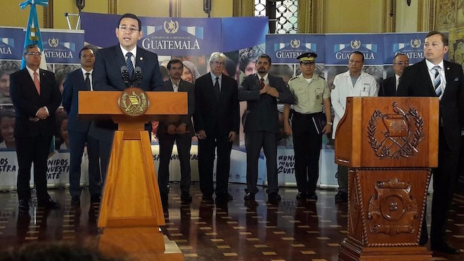 Jimmy Morales ruega al OJ que ya no traslade reos a los hospitales [VÍDEO] 