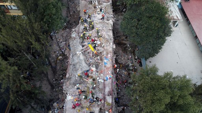 Terremoto deja más de 200 muertos en México, entre ellos 21 niños en una escuela