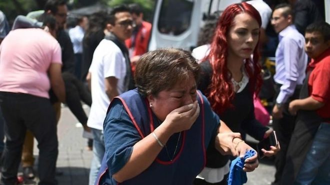 Sismo en México