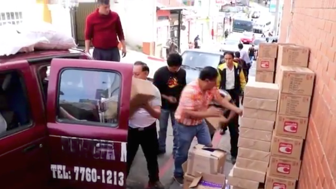 Reciben alimentación escolar en escuelas de San Marcos.