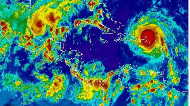Guatemala se prepara para recibir fuertes lluvias a causa de Katia