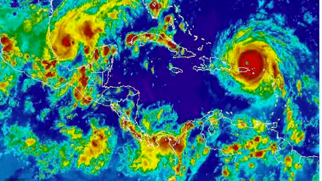 Guatemala se prepara para recibir fuertes lluvias a causa de Katia