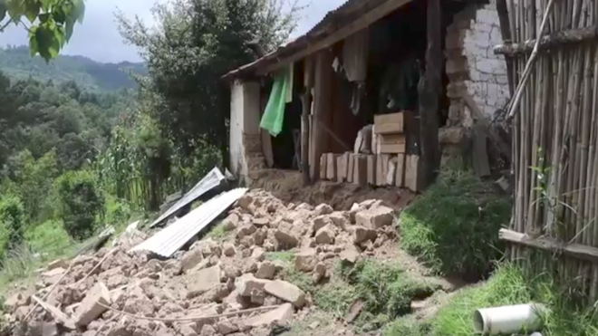 Tacaná la población más afectada de Guatemala tras terremoto