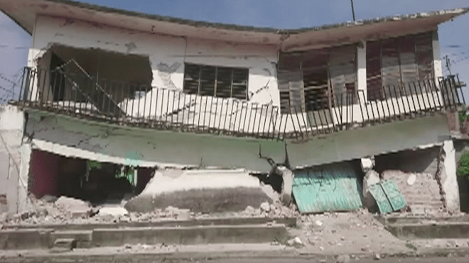 Potente terremoto deja más de 60 muertos en México