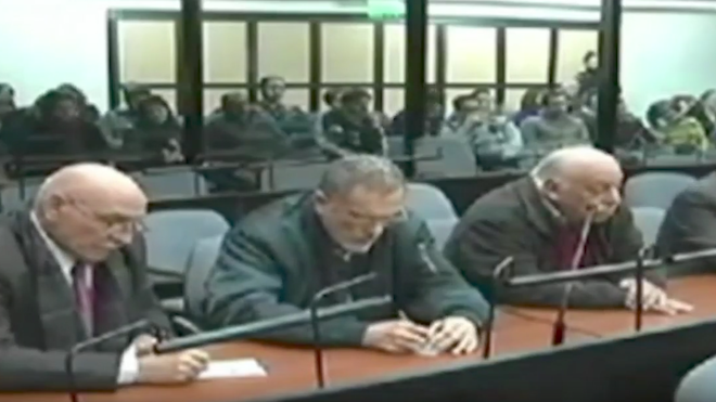 Condenan a responsables de crímenes de lesa humanidad