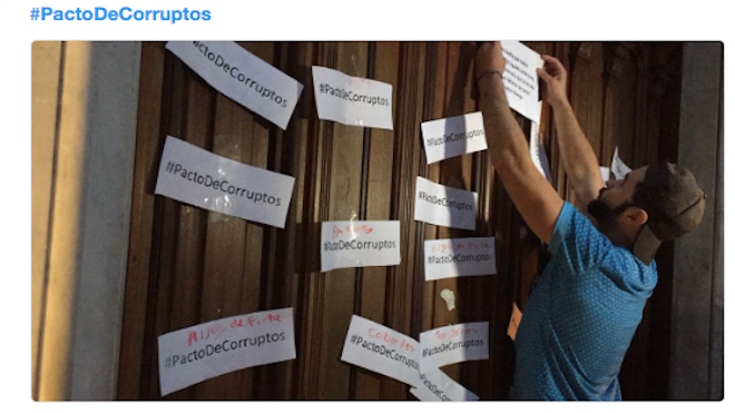 #PactoDeCORRUPTOS: Así catalogan guatemaltecos jugada de diputados