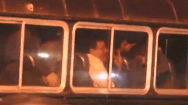 VIDEO: Diputados dentro de buses insultan a los guatemaltecos