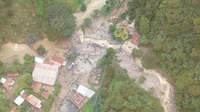 Al menos dos muertos y ocho desaparecidos por deslizamiento en Alta Verapaz