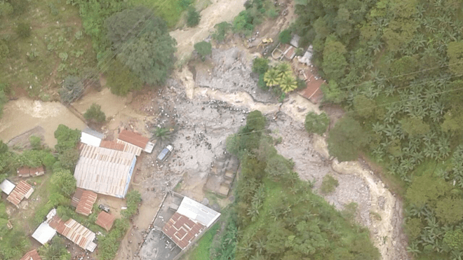 Al menos dos muertos y ocho desaparecidos por deslizamiento en Alta Verapaz