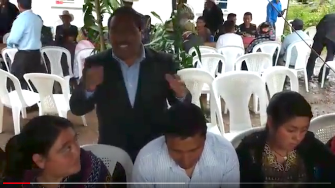 VÍDEO: En política no hay almuerzo gratis, diputado de Quetzaltenango lo cobra así