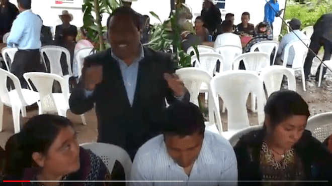 VÍDEO: En política no hay almuerzo gratis, diputado de Quetzaltenango lo cobra así