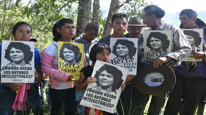 Agentes estatales implicados en asesinato de ambientalista hondureña