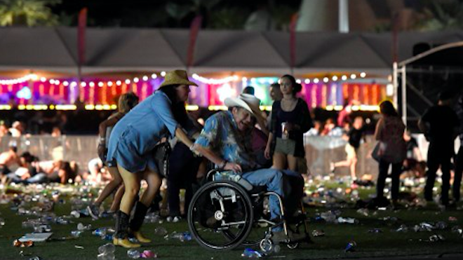 Atentado terrorista en Las Vegas, tiroteo