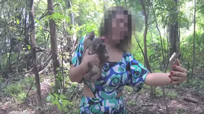 Activistas condenan aumento de selfies con animales salvajes