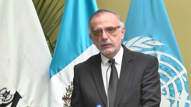 Renuevan visa a Iván Velásquez pero le envían una carta con tajante advertencia