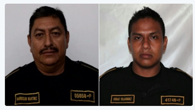 Sicarios acribillan a dos agentes de la PNC