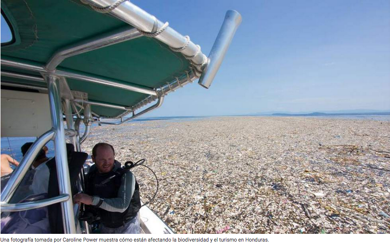 ¡Vergonzoso! Así lucen playas hondureñas por la basura de Guatemala